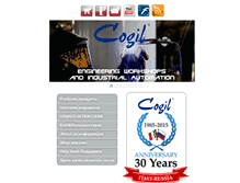 Tablet Screenshot of cogil.com